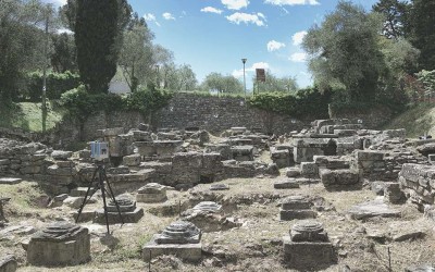 Intervention of archaeological excavation and restoration for Hill of Pionta